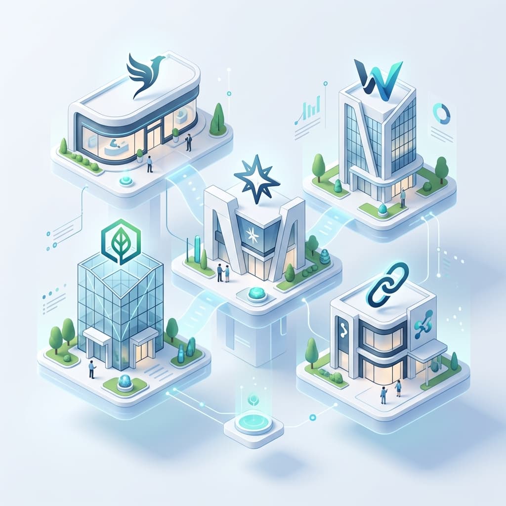 Multi-tenant SaaS illustration